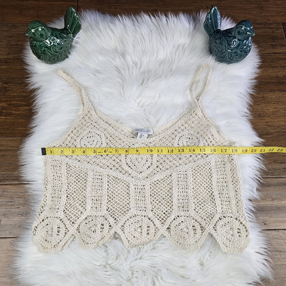 Rachel Zoe Crochet Tank Large - Picture 11 of 12